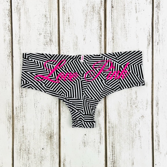 VS PINK Extra Low Rise Cheekster Medium Vintage Retro Style Rare - Picture 1 of 7